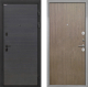 Входная металлическая Дверь Интекрон (INTECRON) Профит Black Эковенге Гладкая шпон Венге коричневый в Можайске