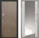Входная металлическая Дверь Интекрон (INTECRON) Гектор Венге Коричневый ФЛЗ-516 Зеркало Сосна белая в Можайске