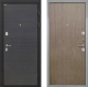 Входная металлическая Дверь Интекрон (INTECRON) Гектор Эковенге Гладкая шпон Венге коричневый в Можайске