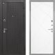 Входная металлическая Дверь Интекрон (INTECRON) Олимпия Black 4К Лучи-М Софт милк в Можайске