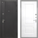 Входная металлическая Дверь Интекрон (INTECRON) Олимпия Black 4К Альба Роял Вуд белый в Можайске