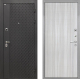 Входная металлическая Дверь Интекрон (INTECRON) Олимпия Black 4К В-07 с молдингом Сандал белый в Можайске