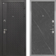 Входная металлическая Дверь Интекрон (INTECRON) Олимпия Black 4К Гладкая Гранит лава оникс в Можайске