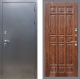 Входная металлическая Дверь Рекс (REX) 11 FL-33 орех тисненый в Можайске