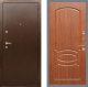 Входная металлическая Дверь Рекс (REX) 1А Медный Антик FL-128 Морёная берёза в Можайске