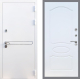 Входная металлическая Дверь Рекс (REX) 27 FL-128 Белый ясень в Можайске