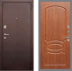 Входная металлическая Дверь Рекс (REX) 2 Медный Антик FL-128 Морёная берёза в Можайске