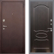 Входная металлическая Дверь Рекс (REX) 2 Медный Антик FL-128 Венге светлый в Можайске