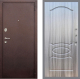 Входная металлическая Дверь Рекс (REX) 2 Медный Антик FL-128 Сандал грей в Можайске
