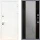 Входная металлическая Дверь Рекс (REX) 5 Белая Шагрень СБ-16 Зеркало Венге в Можайске