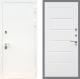 Входная металлическая Дверь Рекс (REX) 5 Белая Шагрень Сити Белый ясень в Можайске