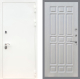Входная металлическая Дверь Рекс (REX) 5 Белая Шагрень FL-33 Лиственница беж в Можайске
