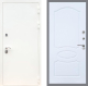 Дверь Рекс (REX) 5 Белая Шагрень FL-128 Силк Сноу в Можайске