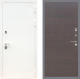 Входная металлическая Дверь Рекс (REX) 5 Белая Шагрень GL венге поперечный в Можайске