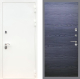Входная металлическая Дверь Рекс (REX) 5 Белая Шагрень GL Дуб тангенальный черный в Можайске