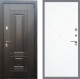 Входная металлическая Дверь Рекс (REX) 9 FL-291 Силк Сноу в Можайске
