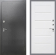 Входная металлическая Дверь Рекс (REX) 2А Серебро Антик Сити Белый ясень в Можайске