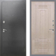 Входная металлическая Дверь Рекс (REX) 2А Серебро Антик FL-2 Беленый дуб в Можайске