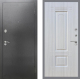 Входная металлическая Дверь Рекс (REX) 2А Серебро Антик FL-2 Сандал белый в Можайске