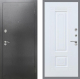 Входная металлическая Дверь Рекс (REX) 2А Серебро Антик FL-2 Силк Сноу в Можайске