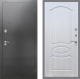 Входная металлическая Дверь Рекс (REX) 2А Серебро Антик FL-128 Лиственница беж в Можайске