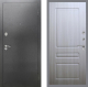 Входная металлическая Дверь Рекс (REX) 2А Серебро Антик FL-243 Сандал белый в Можайске