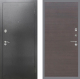 Входная металлическая Дверь Рекс (REX) 2А Серебро Антик GL венге поперечный в Можайске