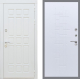 Входная металлическая Дверь Рекс (REX) 8 Силк Сноу FL-289 Белый ясень в Можайске