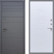 Входная металлическая Дверь Рекс (REX) 14 силк титан FL-289 Белый ясень в Можайске