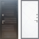 Входная металлическая Дверь Рекс (REX) премиум 185 FL-291 Силк Сноу в Можайске