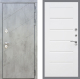 Входная металлическая Дверь Рекс (REX) 22 Сити Белый ясень в Можайске