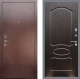 Входная металлическая Дверь Рекс (REX) 1 FL-128 Венге светлый в Можайске