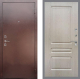 Входная металлическая Дверь Рекс (REX) 1 FL-243 Беленый дуб в Можайске