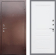 Входная металлическая Дверь Рекс (REX) 1 FL-243 Силк Сноу в Можайске