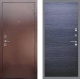 Входная металлическая Дверь Рекс (REX) 1 GL Дуб тангенальный черный в Можайске