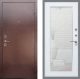 Входная металлическая Дверь Рекс (REX) 1 Зеркало Пастораль Белый ясень в Можайске