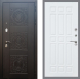 Входная металлическая Дверь Рекс (REX) 10 FL-33 Силк Сноу в Можайске