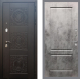 Входная металлическая Дверь Рекс (REX) 10 FL-117 Бетон темный в Можайске