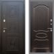 Входная металлическая Дверь Рекс (REX) 10 FL-128 Венге светлый в Можайске