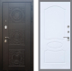 Входная металлическая Дверь Рекс (REX) 10 FL-128 Силк Сноу в Можайске