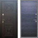 Входная металлическая Дверь Рекс (REX) 10 GL Дуб тангенальный черный в Можайске