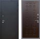 Входная металлическая Дверь Рекс (REX) 1A Черный Муар FL-183 Венге в Можайске