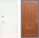 Дверь Рекс (REX) 1А Белая шагрень FL-128 Морёная берёза в Можайске