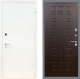 Входная металлическая Дверь Рекс (REX) 1А Белая шагрень FL-183 Венге в Можайске