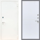 Входная металлическая Дверь Рекс (REX) 1А Белая шагрень FL-290 Силк Сноу в Можайске