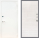 Входная металлическая Дверь Рекс (REX) 1А Белая шагрень GL Акация в Можайске
