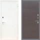 Входная металлическая Дверь Рекс (REX) 1А Белая шагрень GL венге поперечный в Можайске