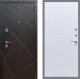 Входная металлическая Дверь Рекс (REX) 13 Венге FL-289 Белый ясень в Можайске