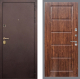 Входная металлическая Дверь Рекс (REX) Лайт 3К FL-39 орех тисненый в Можайске