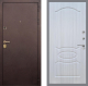 Входная металлическая Дверь Рекс (REX) Лайт 3К FL-128 Сандал белый в Можайске